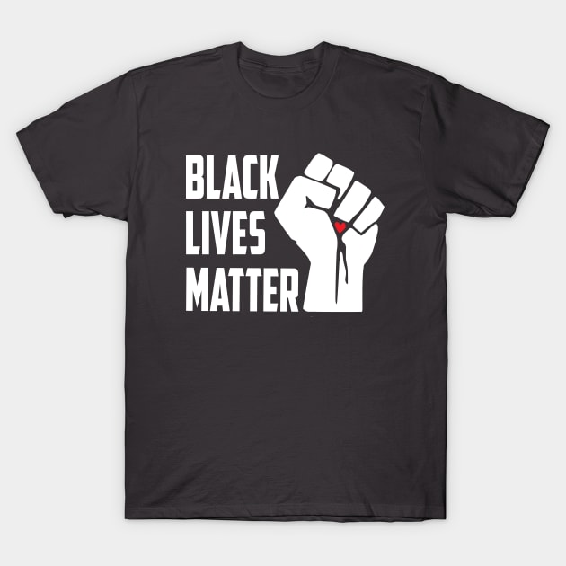 Black Lives Matter T-Shirt by Saladin